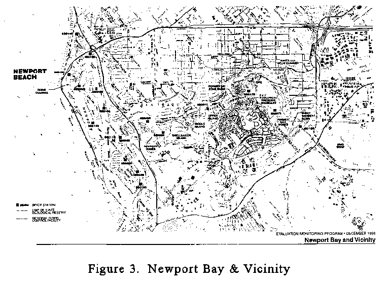 Newport Bay map